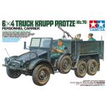 1/35 German 6x4 Truck Krupp Protze - w/Three Figures TAMIYA