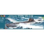 1/144 REVELL Submarine Type VII C/41