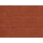 3D Cardboard Sheet “Roof Tile” red