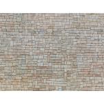 3D Cardboard Sheet „Lime Stone Wall“, beige