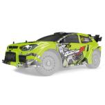 Maverick RC QuantumRX Rally Car Body - Fluoro Green