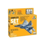 1/72 F-22 Raptor ITALERI Complete modeling set