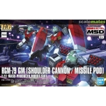 1/144 BANDAI GUNDAM HG Gundam the Origin MSD RGM-79 GM (Shoulder Cannon / Missile Pod)