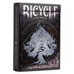 Pokkerikaardid Bicycle Dragon Black Deck