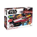 1/144 REVELL STAR WARS Resistance A-wing Fighter, Punane