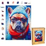 Milliwood Wooden Puzzle - "Grumpy Bulldog Gustav"