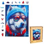 Milliwood Wooden Puzzle Junior - "Husky Alec"