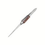 Jeweltool Reverse Action Tweezers Straight Tip/Fibre Grip (160mm)