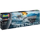 1/144 REVELL German Submarine Type IX C/40 (U190)