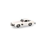 1/87 Mercedes-Benz 300 SL gull-wing, valge HERPA